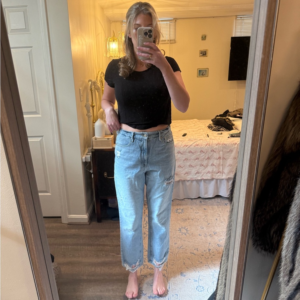Good American Boyfriend Jeans